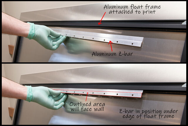 How To Hang Metal Prints