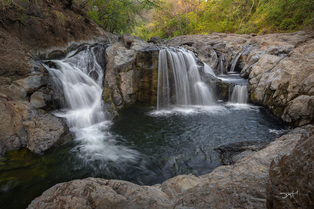 Belén waterfall in Costa Rica.